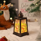 Christmas Lantern Warm LED Winter Scene