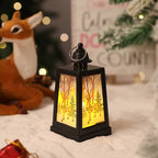 Christmas Lantern Warm LED Winter Scene