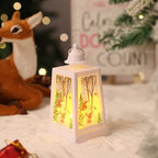 Christmas Lantern Warm LED Winter Scene