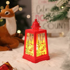 Christmas Lantern Warm LED Winter Scene