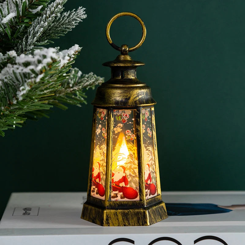 Christmas Lantern Warm Light Indoor & Outdoor