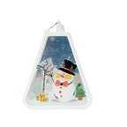Christmas Lantern Weather-Resistant Plastic Indoor & Outdoor