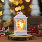 Christmas Lantern Wreath LED Durable Indoor Outdoor