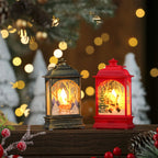 Christmas Lantern Wreath LED Durable Indoor Outdoor
