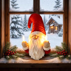 Christmas Light Figure Humorous Warm White LED Durable Plastic