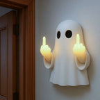 Christmas Light Figure Humorous Warm White LED Durable Plastic