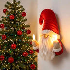 Christmas Light Figure Humorous Warm White LED Durable Plastic