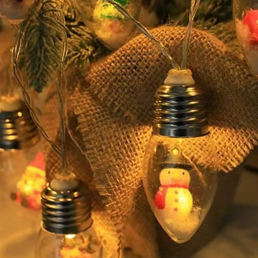 Christmas Lights Warm LED Easy Hang