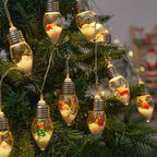 Christmas Lights Warm LED Easy Hang