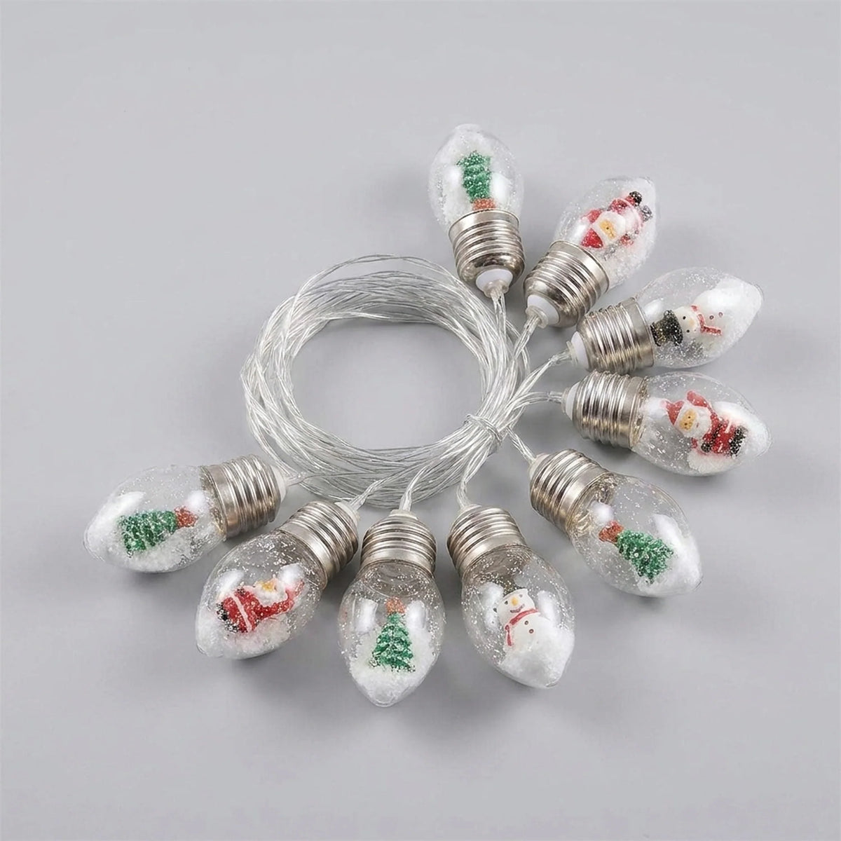Christmas Lights Warm LED Easy Hang