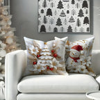 Christmas Microfiber Cushion Covers (Set of 4)