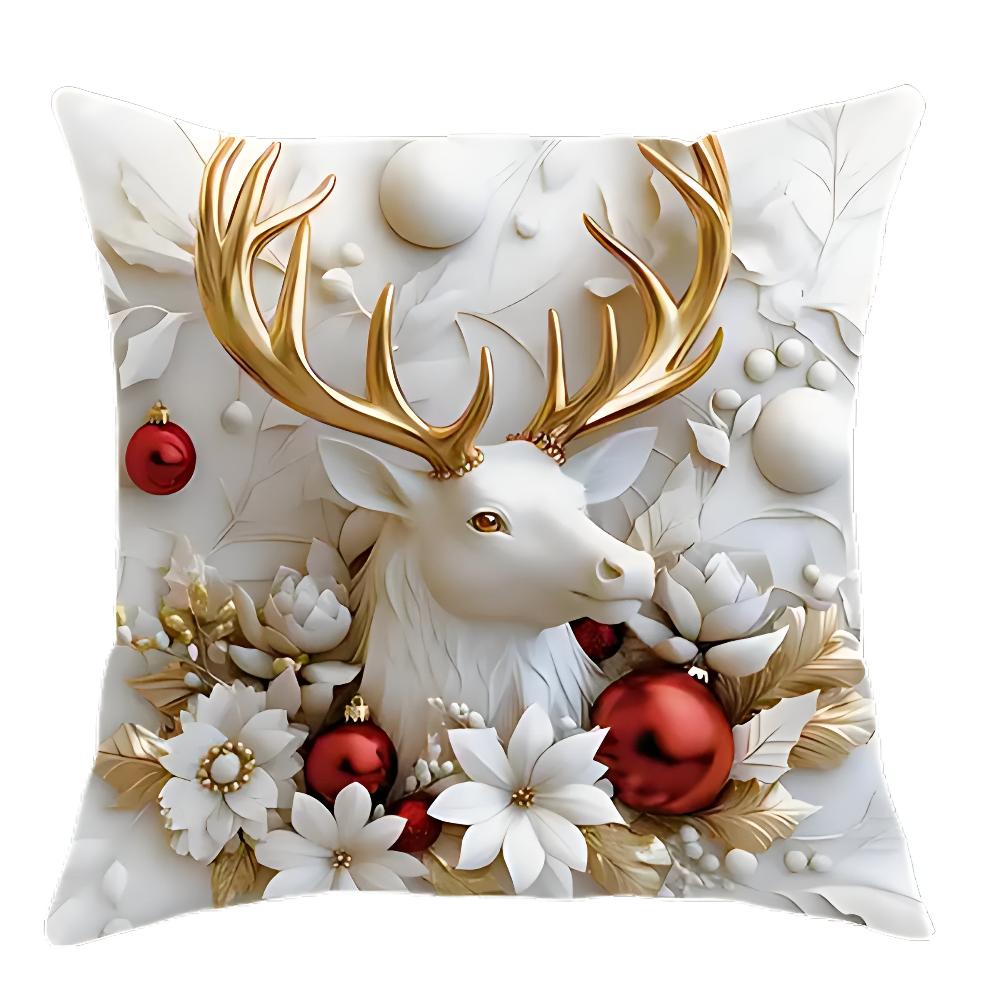 Christmas Microfiber Cushion Covers (Set of 4)