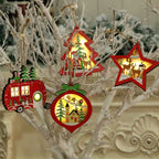 Christmas Ornament Illuminated Durable Hanging Loop