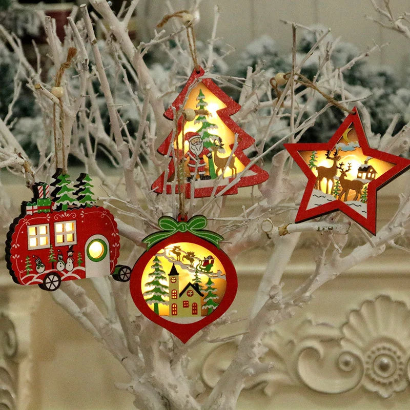 Christmas Ornament Illuminated Durable Hanging Loop