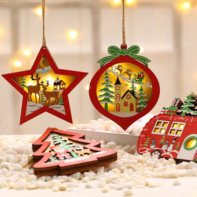 Christmas Ornament Illuminated Durable Hanging Loop