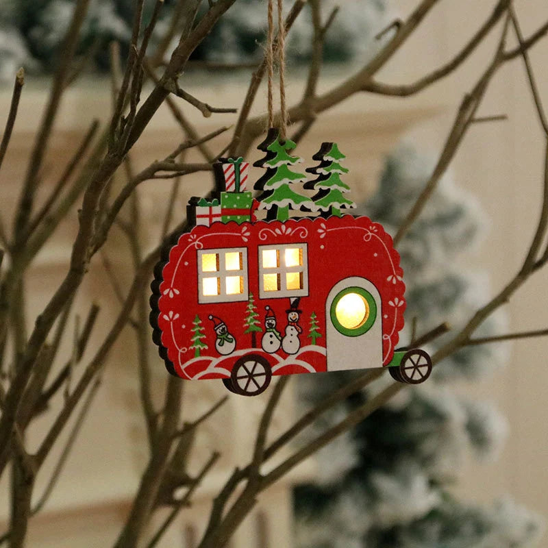 Christmas Ornament Illuminated Durable Hanging Loop