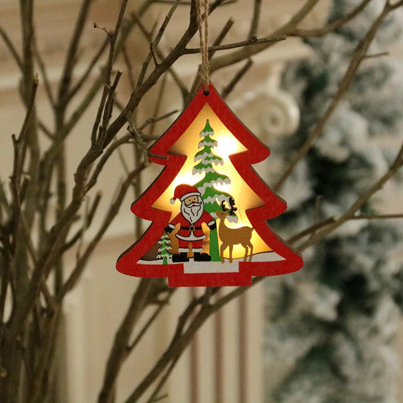 Christmas Ornament Illuminated Durable Hanging Loop