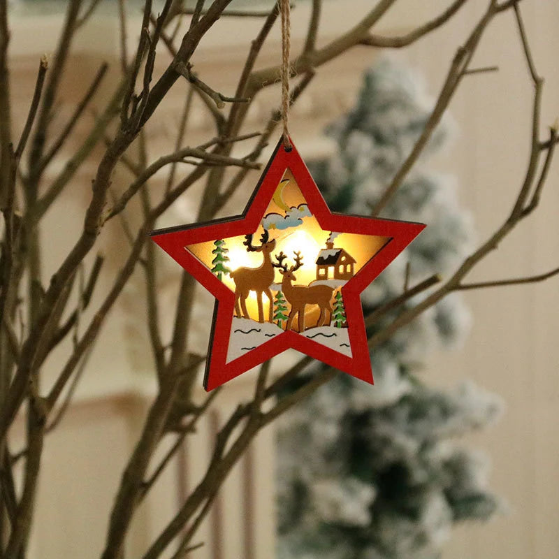 Christmas Ornament Illuminated Durable Hanging Loop