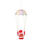 Christmas Ornament Paragliding Santa Lightweight Hanging