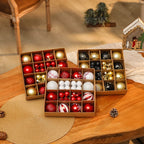 Christmas Ornament Set 44-Piece Glossy & Matte