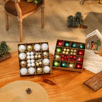 Christmas Ornament Set 44-Piece Glossy & Matte