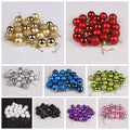 Christmas Ornaments Shatterproof Matte Shiny & Glitter