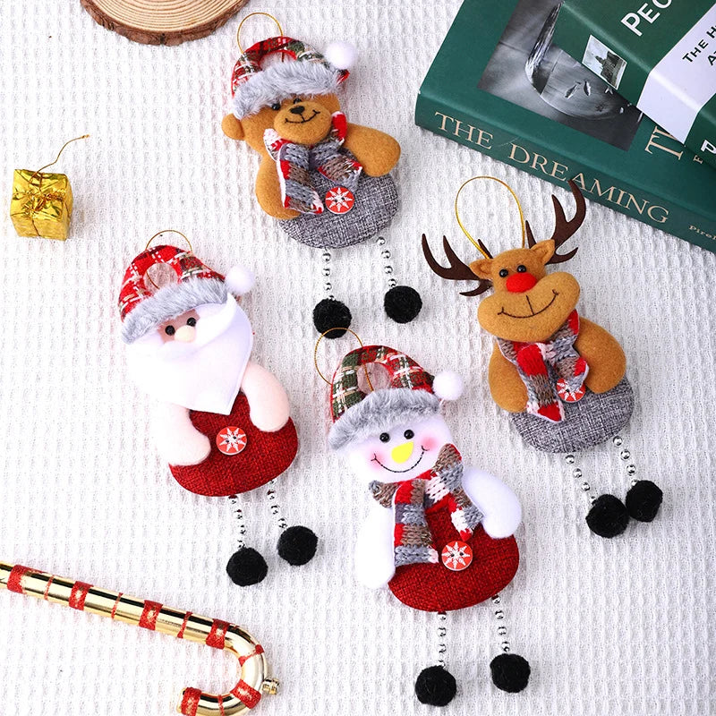 Christmas Reindeer Decoration Soft Felt Tabletop & Shelf Accent