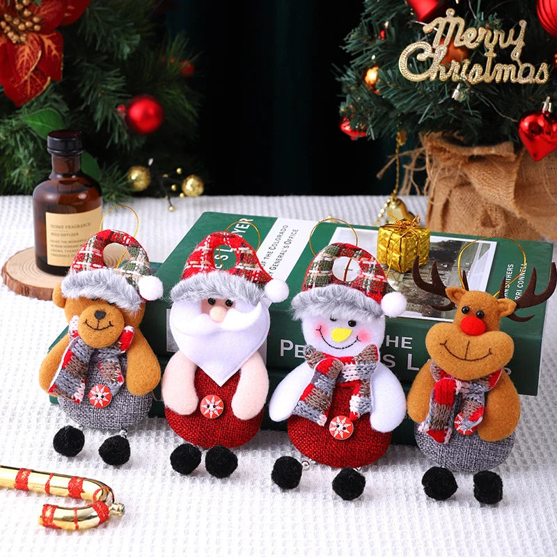 Christmas Reindeer Decoration Soft Felt Tabletop & Shelf Accent