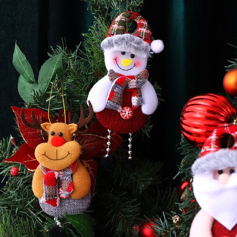 Christmas Reindeer Decoration Soft Felt Tabletop & Shelf Accent