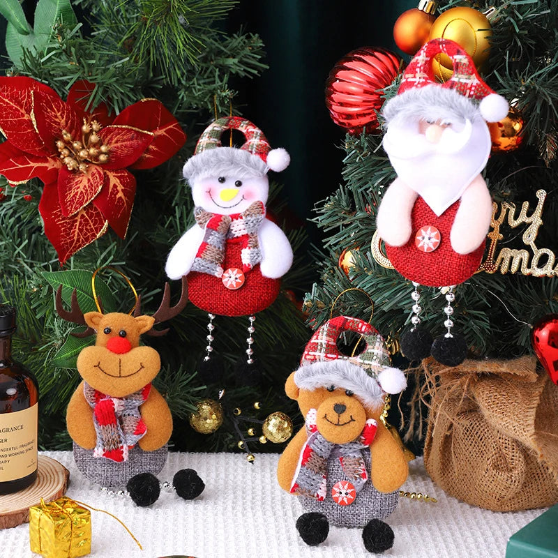 Christmas Reindeer Decoration Soft Felt Tabletop & Shelf Accent
