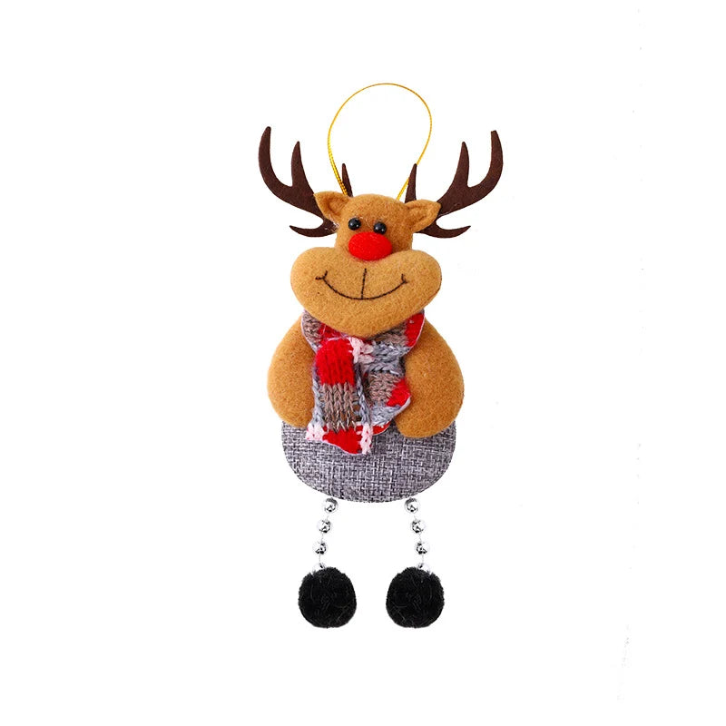 Christmas Reindeer Decoration Soft Felt Tabletop & Shelf Accent