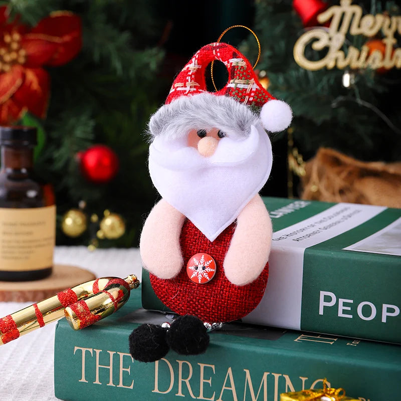 Christmas Reindeer Decoration Soft Felt Tabletop & Shelf Accent