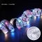 Christmas Ribbon Lights Wire-Reinforced Organza Battery-Powered 10 Meters
