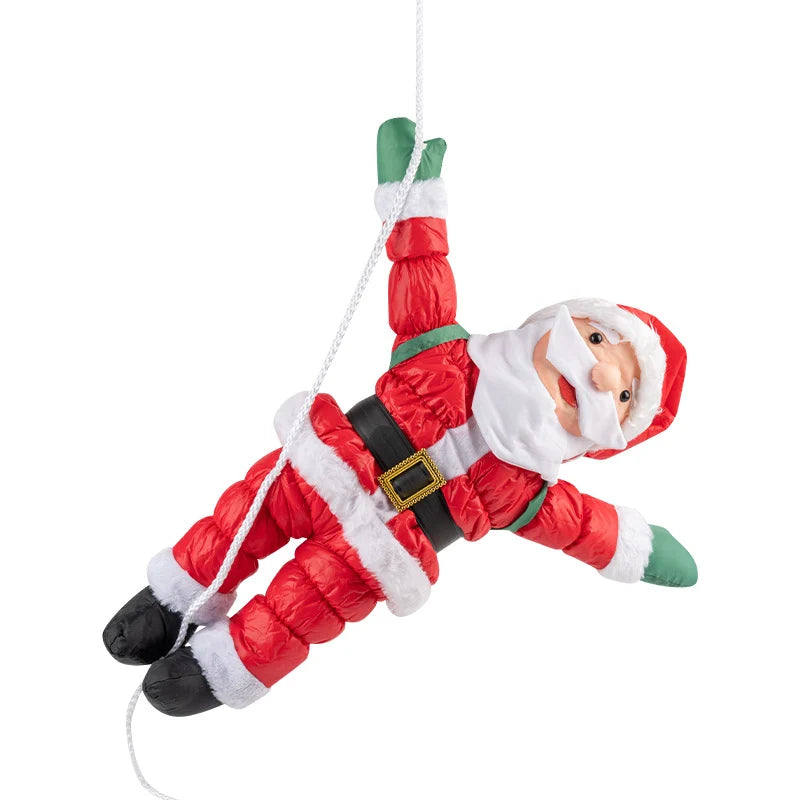 Christmas Santa Figure Movable Arms Durable Indoor & Outdoor