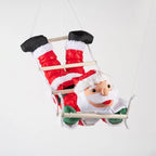 Christmas Santa Figure Movable Arms Durable Indoor & Outdoor