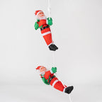 Christmas Santa Figure Movable Arms Durable Indoor & Outdoor