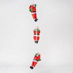 Christmas Santa Figure Movable Arms Durable Indoor & Outdoor