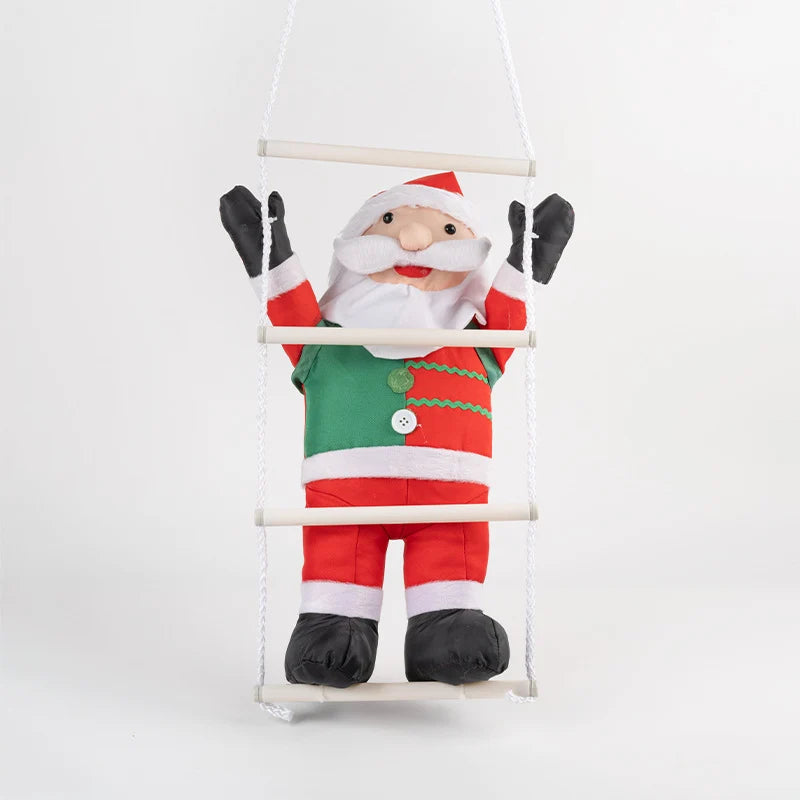 Christmas Santa Figure Movable Arms Durable Indoor & Outdoor