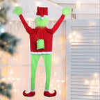 Christmas Stocking Funny Grinch Design Durable Soft Fabric