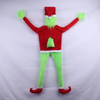 Christmas Stocking Funny Grinch Design Durable Soft Fabric