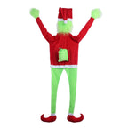 Christmas Stocking Funny Grinch Design Durable Soft Fabric