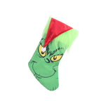 Christmas Stocking Grinch-Inspired Plush Fluffy Cuff