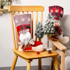 Christmas Stocking Reindeer Motif Durable Spacious Interior