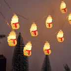 Christmas String Lights Snowman LED Energy-Saving Indoor & Outdoor