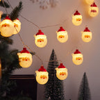 Christmas String Lights Snowman Twinkling LED Indoor & Outdoor