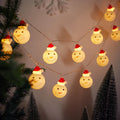 Christmas String Lights Snowman Twinkling LED Indoor & Outdoor