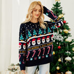 Christmas Sweater Festive Cozy Fit Soft & Warm