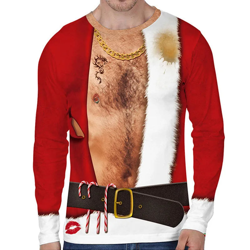 Christmas Sweater Holiday Print Warm & Comfy Nine Designs