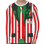 Christmas Sweater Holiday Print Warm & Comfy Nine Designs