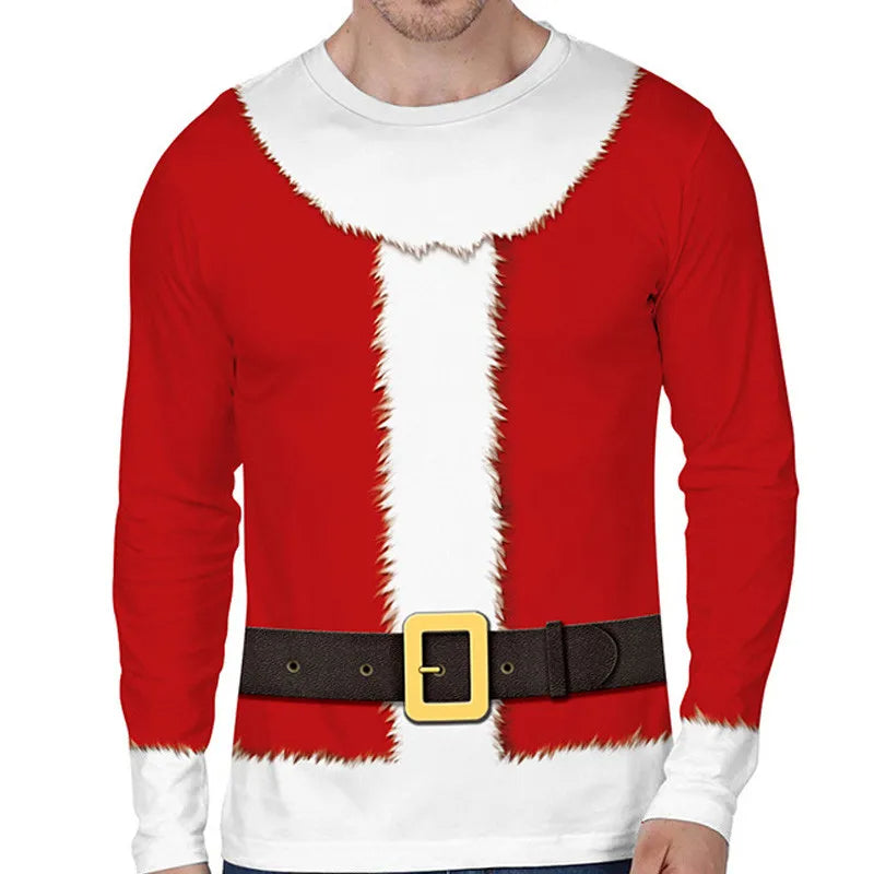 Christmas Sweater Holiday Print Warm & Comfy Nine Designs